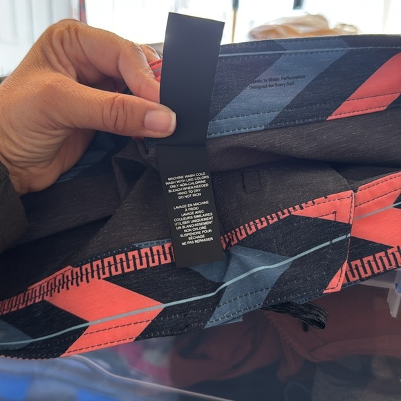 NWT$66 Roark Passage 18" Mens Board Short Obscura Aztec Tribal Print Hemp Sz 40 - Picture 12 of 12